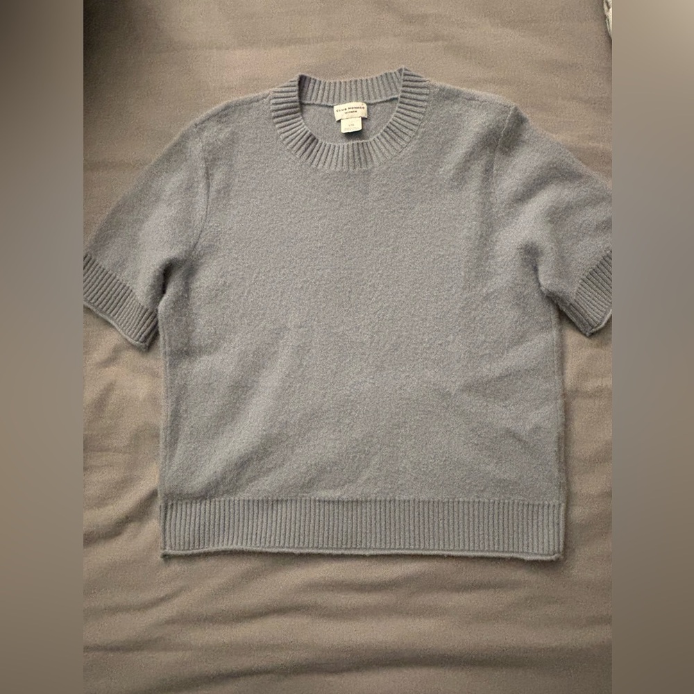 Club Monaco Light Gray Cashmere Sweater